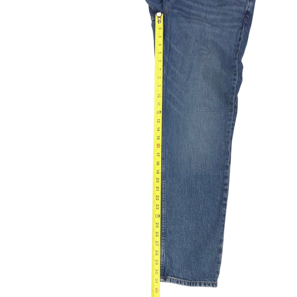 Vuori Classic Fit 5-Pocket Vintage Jeans Men's Size 33 33X31 Blue Taper Legs - Picture 9 of 10